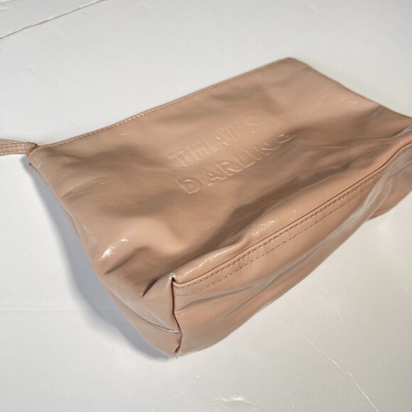 Tender Love + Carry Pink 'THATS DARLING' Cosmetics Carrying Bag - Picture 9 of 11